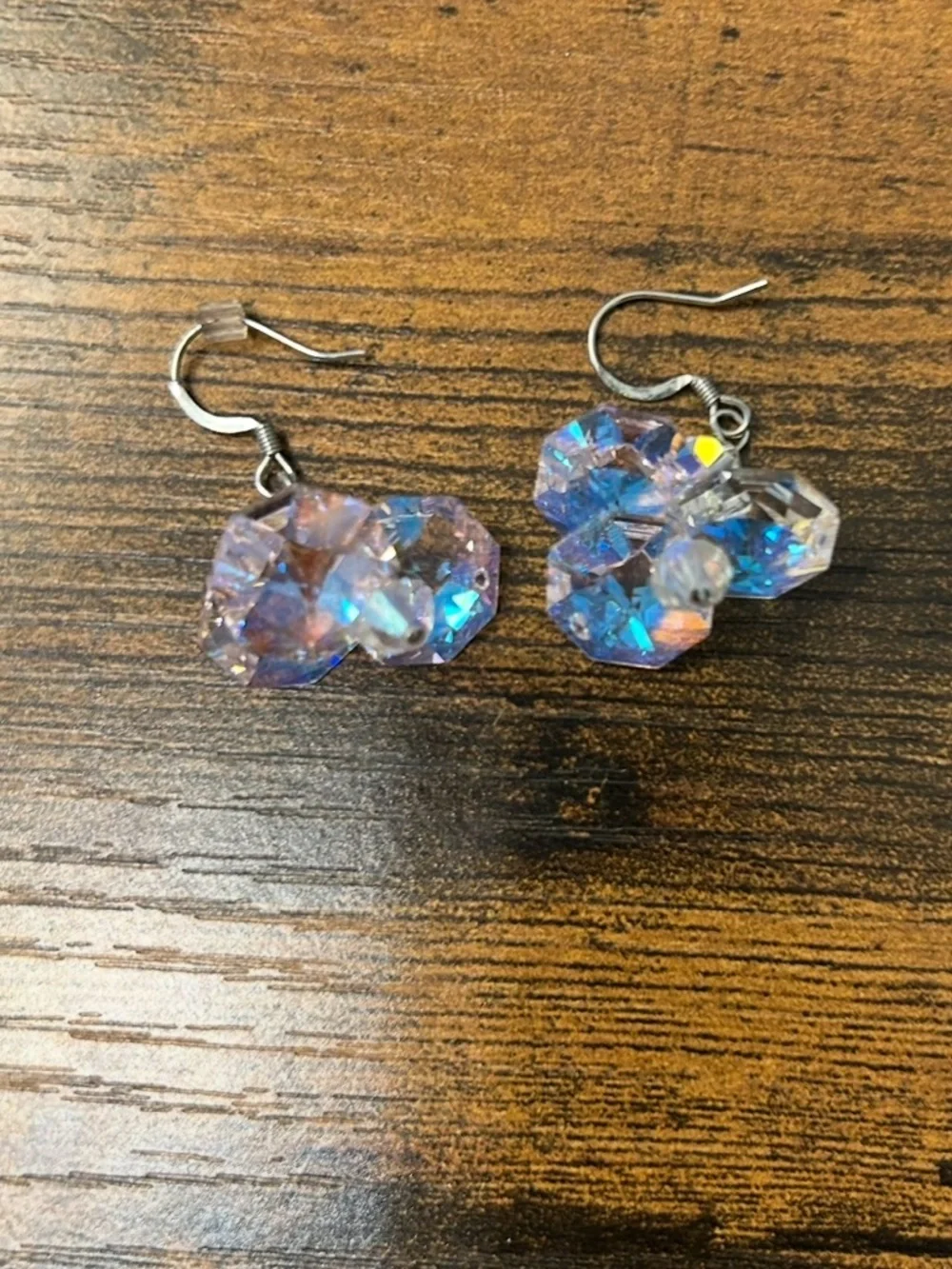 Neiman Marcus iridescent crystal